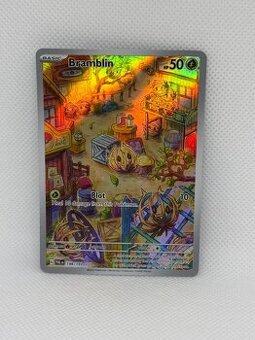 Pokémon karta Bramblin 198/193 – EX – ORIGINÁL