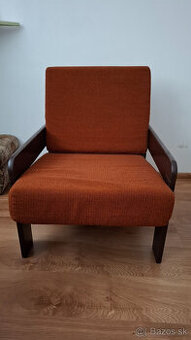 🛋️ Retro kreslo / Klubové kreslo – 6 kusov