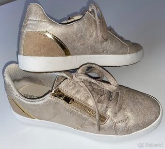 Geox damske zlaté Tenisky Blomiee veľkosť 37