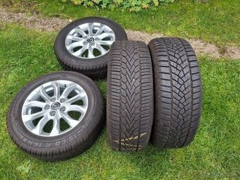 16" ALU 5x 114,3 orig. MAZDA zimné 215/60 r16 + TPMS