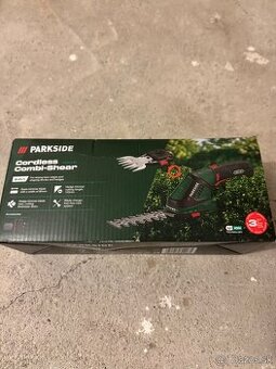 Aku nožnice na trávu a živý plot PARKSIDE (2 v 1) – Nové