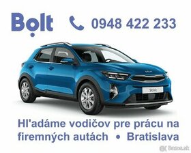 Vodič taxi Bolt na firemnom aute Bratislava