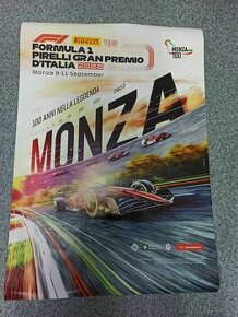 Formula 1 plagát Monza 2022