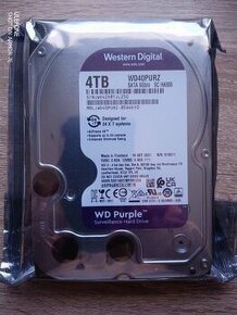 4 / 3 / 1TB WD Purple 3,5" nové Zaruka 27/01/2026.