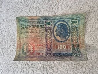 Rakúsko-uhorsko 100 korún, rok 1912