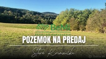 Slnečný pozemok, 1874 m2, Stará Kremnička
