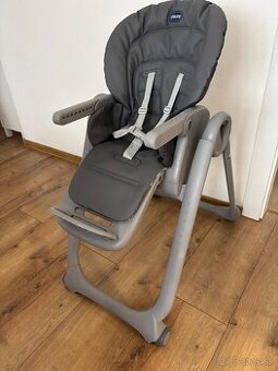 CHICCO Stolička jedálenská Polly Magic Relax - Graphite