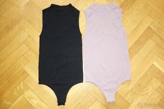 2 ks dámske body so stojačikom M