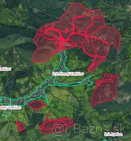 ZĽAVA Predám podiel v urbári Horný Vadičov - vyše 2,7 ha