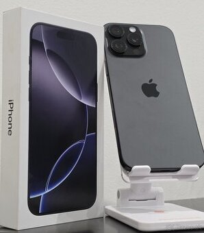 Apple iPhone 16 PRO MAX 256GB Black Titanium - NOVÝ