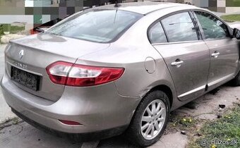 Renault Fluence 1.5 dCi 2012 predám MOTOR K9KG8, DVERE, TRYS
