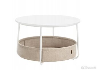 🪵 Okrúhly konferenčný stolík Songmics Vasagle – 75×75×45 cm