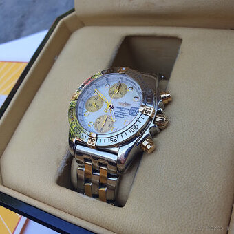 Breitling Chrono Cockpit Bicolor 39 FULL SET