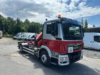 MAN TGM 15.250 HAK.KONTEJNER+H.R.PALFINGER PK11001-K