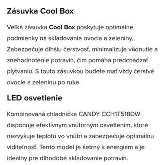 Chladnička s mrazničkou