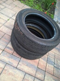 2 ks LETNÉ 235/55 R19 105V XL CONTINENTAL cca 6-7 mm DOT4619