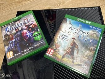 Xbox One 500GB + Gamepad + 2 hry,