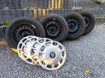 Plechové disky zimné pneu 195/65 r15