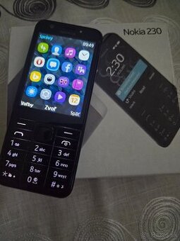 Nokia 230 volny čierny v dobrom stave plne funkčný