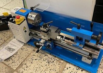 Sústruh s aut.posuvom na kov 400W/230V/300mm/100mm skľuč.