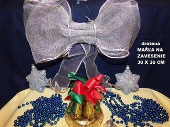 VIANOČNÉ OZDOBY, DEKORÁCIE MIX