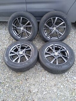 Alu 5 x 100 16" + zimné pneu 205/60 16. - 1