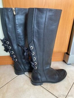 Kožené čižmy č.36
