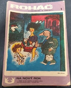 ČASOPIS ROHÁČ- KOMPLETNÝ ročník 1973