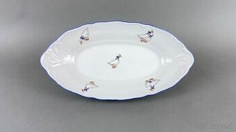 Misa porcelán husi, modrá linka, Moritz Zdekauer