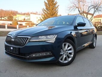 Škoda Superb combi 2021 2.0TDi 147kW DSG, modrý, odpočet DPH