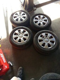 Predám zimné pneu 175/70R14  na diskoch ,Fabia 3