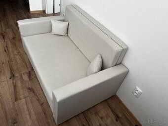 Rozkladací gauč/sedačka (béžová) - nový, 100%