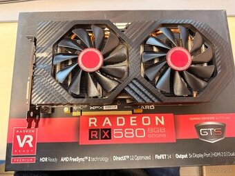 Predám grafickú kartu XFX Radeon RX 580 8GB GDDR5
