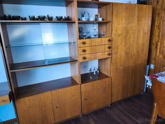 Obývačková stena -retro