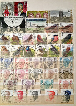 Predám poštové známky BELGICKA