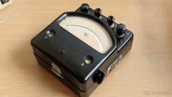 Predám historický wattmeter Metra Blansko