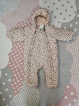 Kombinéza pre dievčatko na zimu H&M veľ. 68 (nová)