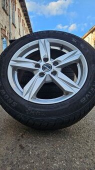 ALU kola Škoda Yeti R16 5x112 včetně pneumatik Par