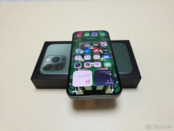 APPLE IPHONE 13 PRO 128GB ALPINE GREEN ,ZDRAVIE BATERKY 100%