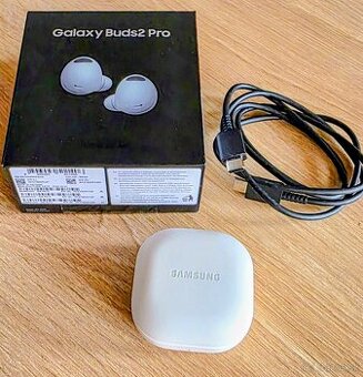 Samsung Galaxy Buds2 Pro (Biela) – Kompletné balenie
