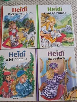 Heidi komplet 4 knihy