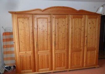 Kompletní rustikální ložnice z masivu,6422