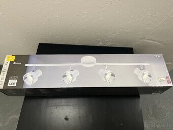 LED bodové svietidlo Bienno biele, 4 x 4 W