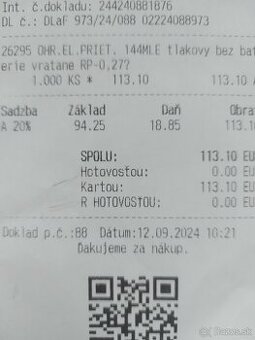 Prietokový ohrievač