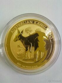 Zlatá investičná minca Kangaroo 1 Oz 2021