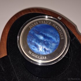 Predam mincu Jules Verne Nautilus 2014 Perleť Proof - 1