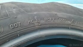 4x letne pneu Michelin 235 55 17, dezen 3 mm - 1
