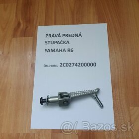 PRAVÁ STUPAČKA YAMAHA R6 2C0274200000