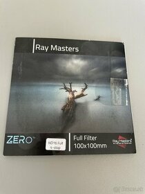 Šedý filter - Ray Masters Zero ND16 Full 4-stop 100x100mm - 1