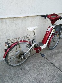 Celoodpružený elektr bicykel